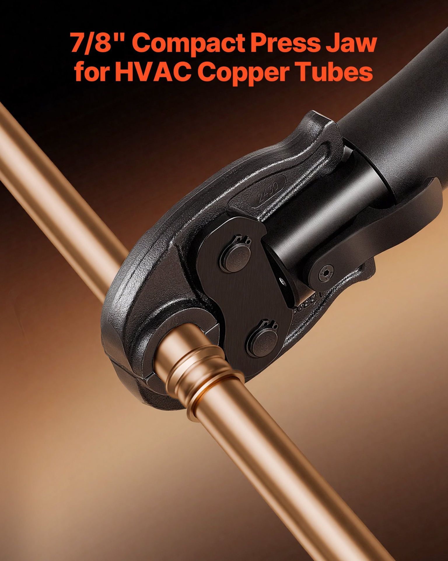 VEVOR 7/8" Press Jaw for 24KN Press Tools, HVAC/R Copper Pipe Connections