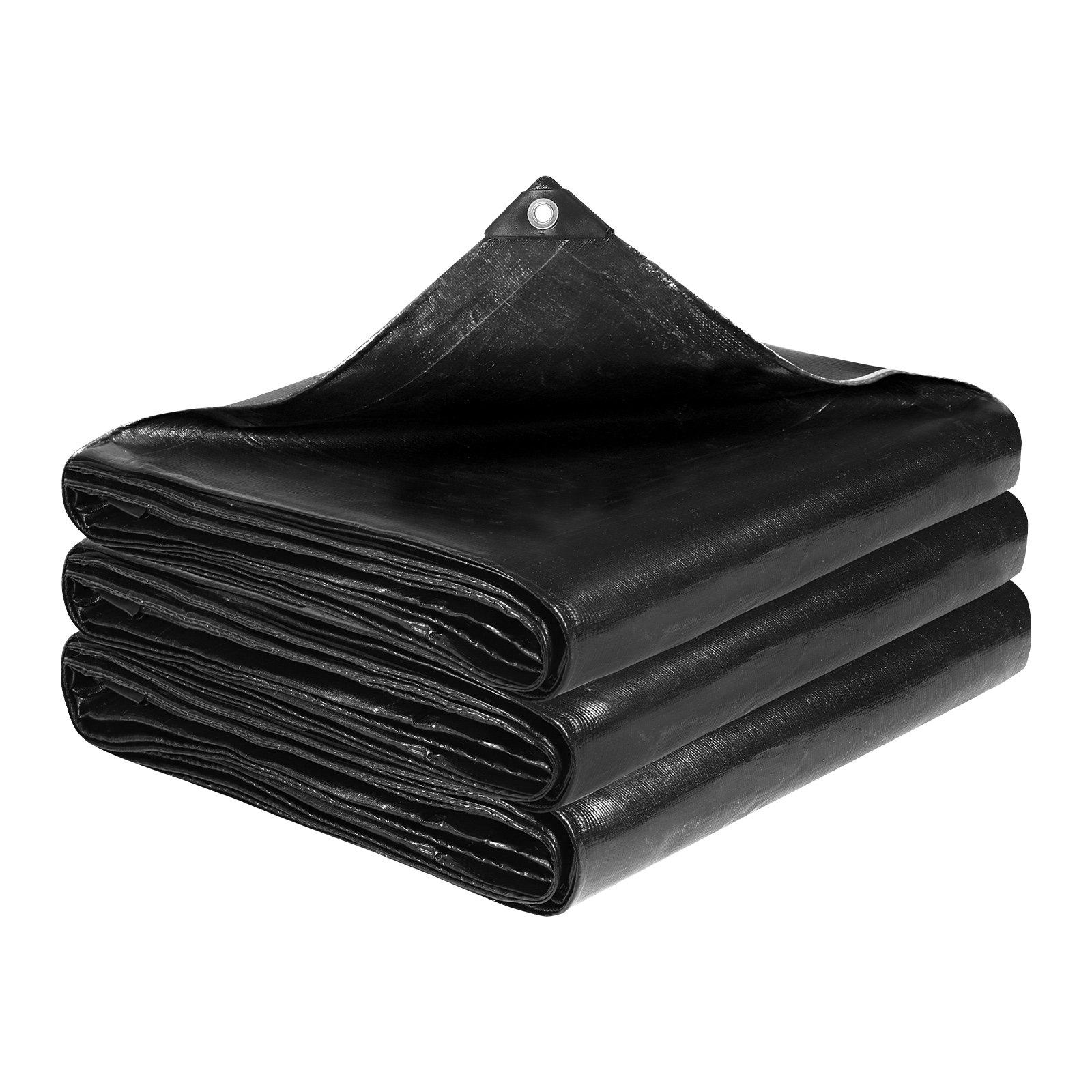 25 x 30 ft Pond Liner, 14 Mil Thickness, Black