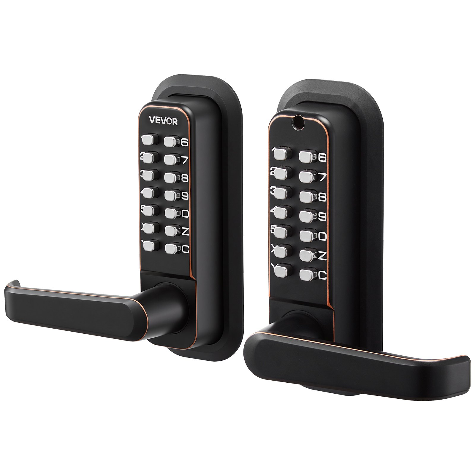 VEVOR Mechanical Keypad Door Lock | Keyless Entry with Auto Lock