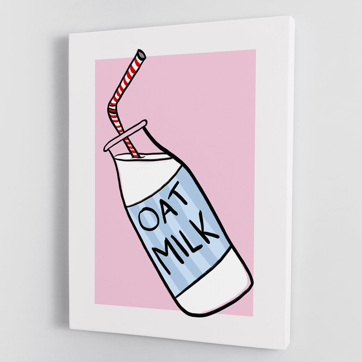 Oat Milk Canvas Print or Poster