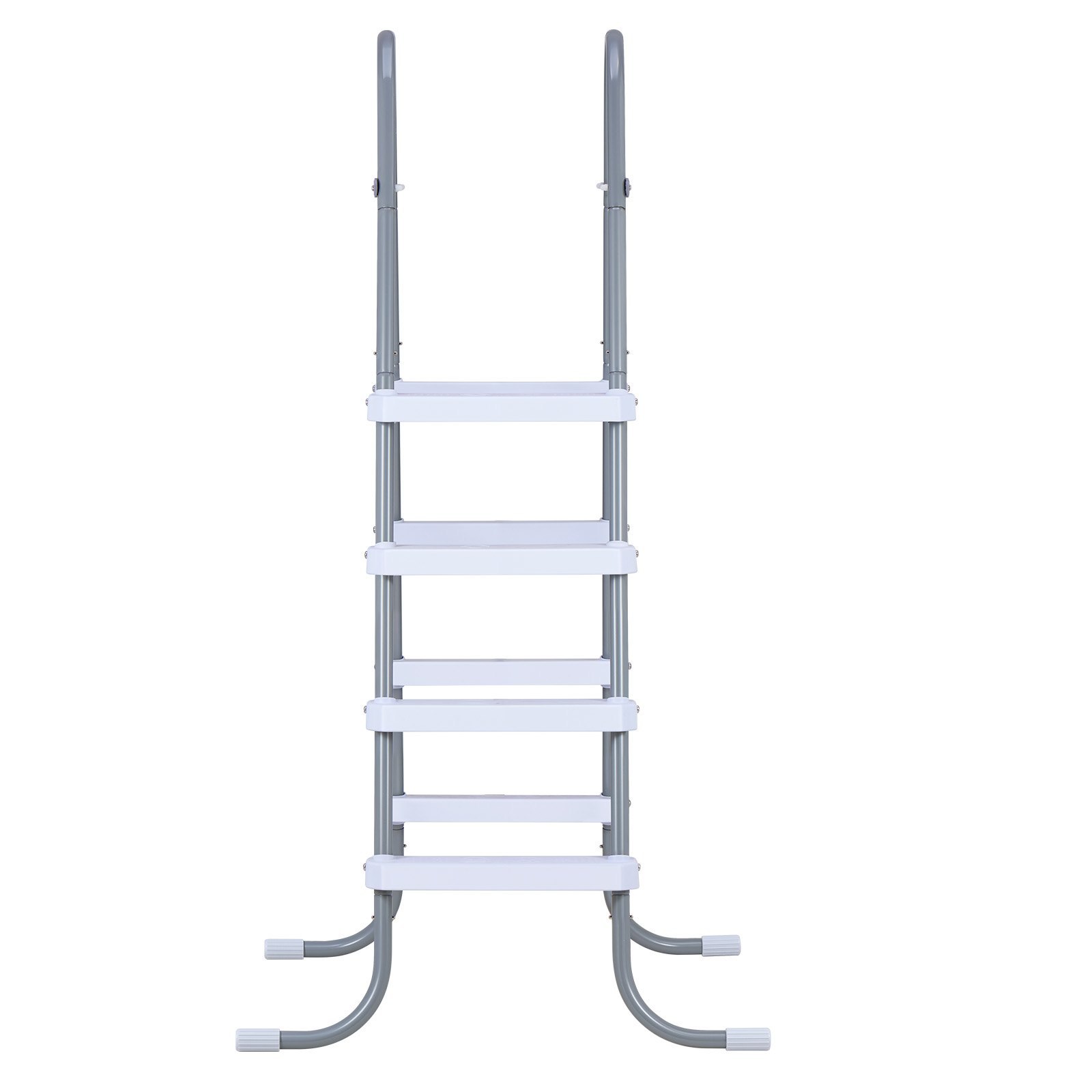 Above Ground Pool Ladder, Gray & White