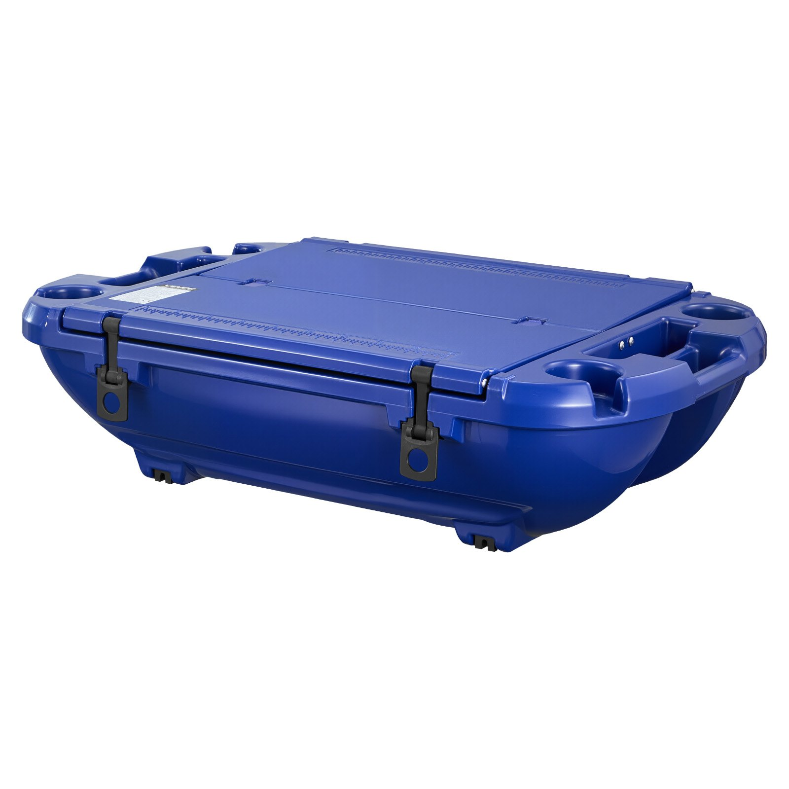Floating Cooler, 40 QT Floating Ice Chest with Dry Storage & Tow Rope, Deep Blue