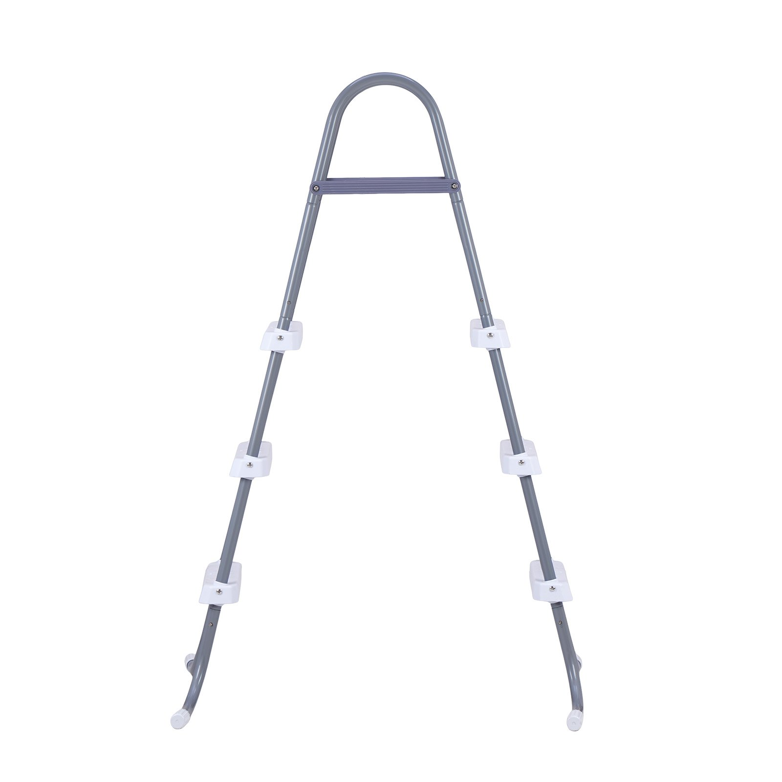 Above Ground Pool Ladder, Gray & White