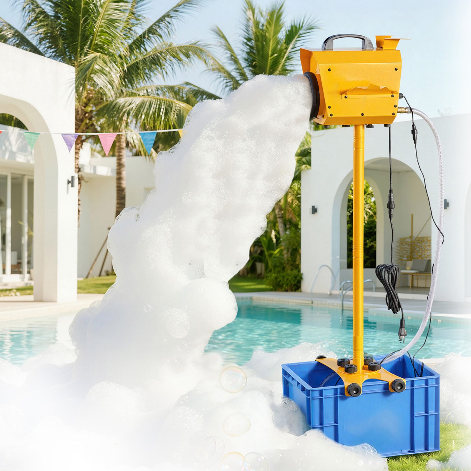 Adjustable Angle Control Foam Cannon Party Machine