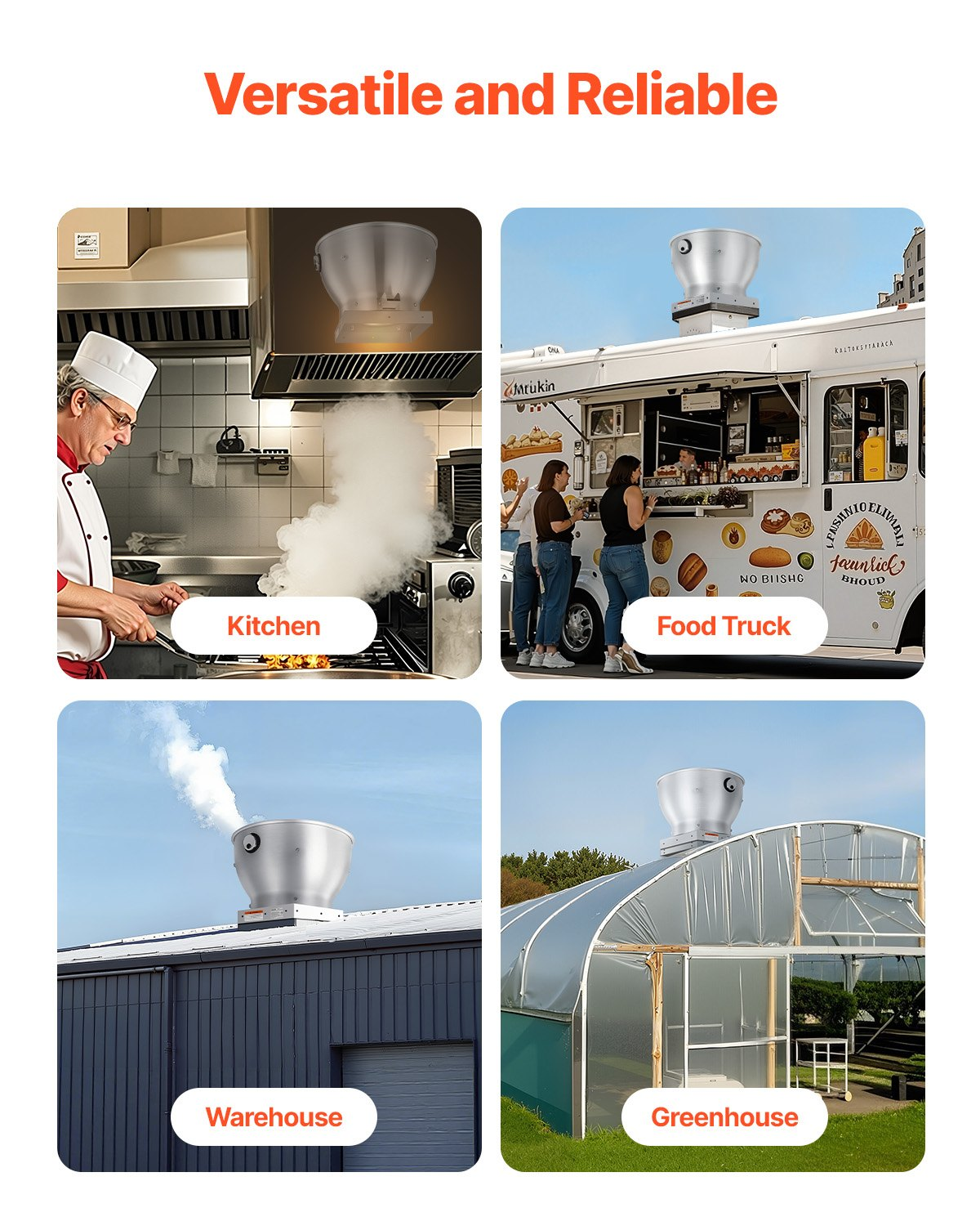 Commercial Kitchen Exhaust Fan, Agriculture