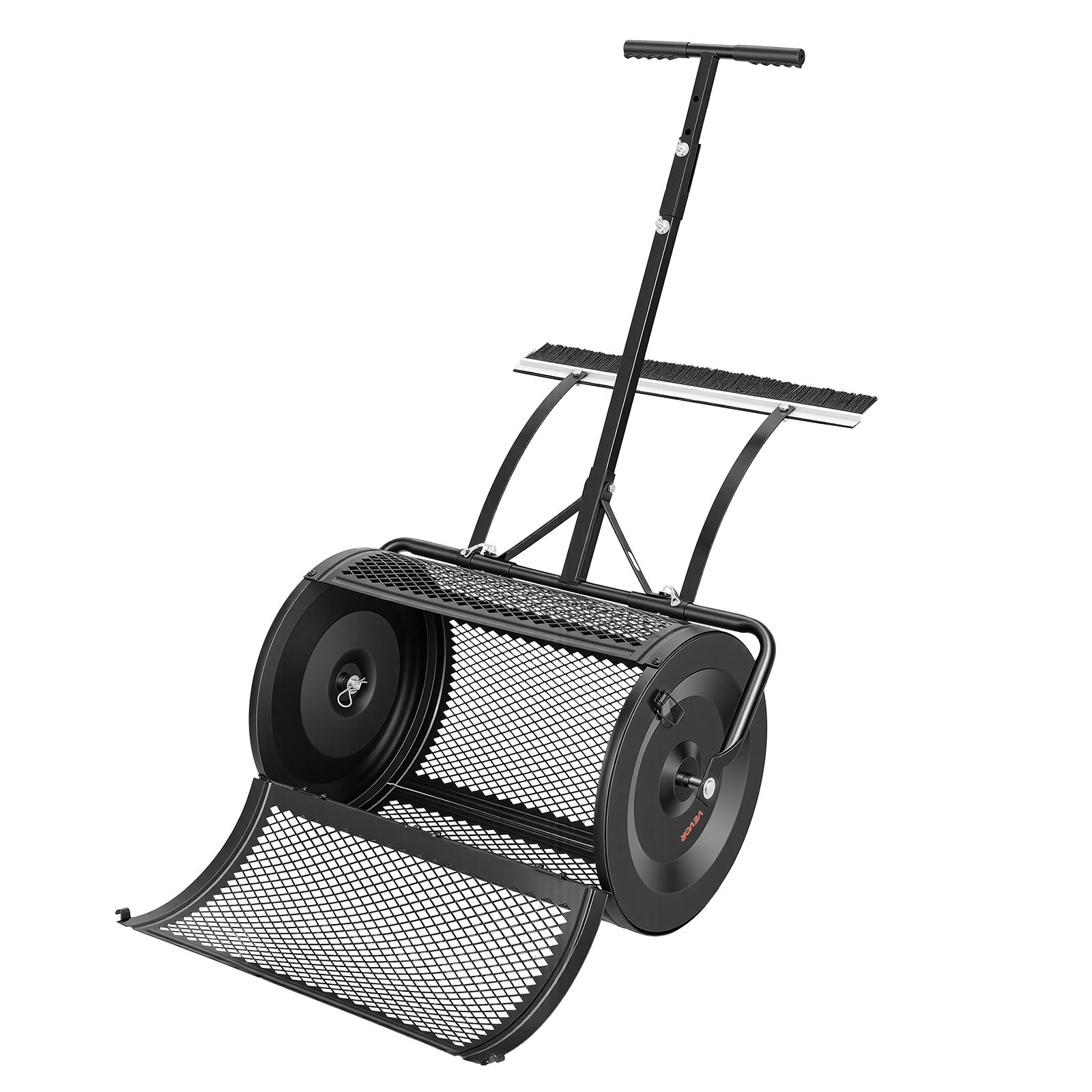 Compost Spreader, Heavy Duty Grass Seed Roller for Planting Seeding