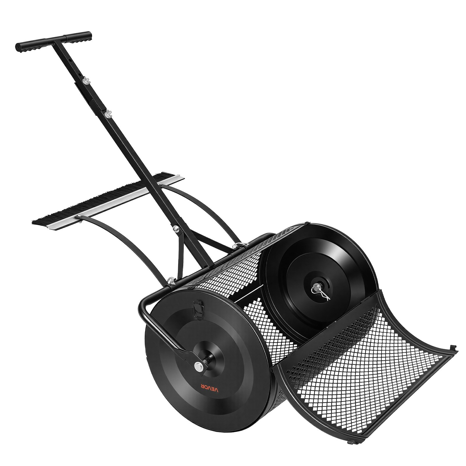 Compost Spreader, Heavy Duty Grass Seed Roller for Planting Seeding