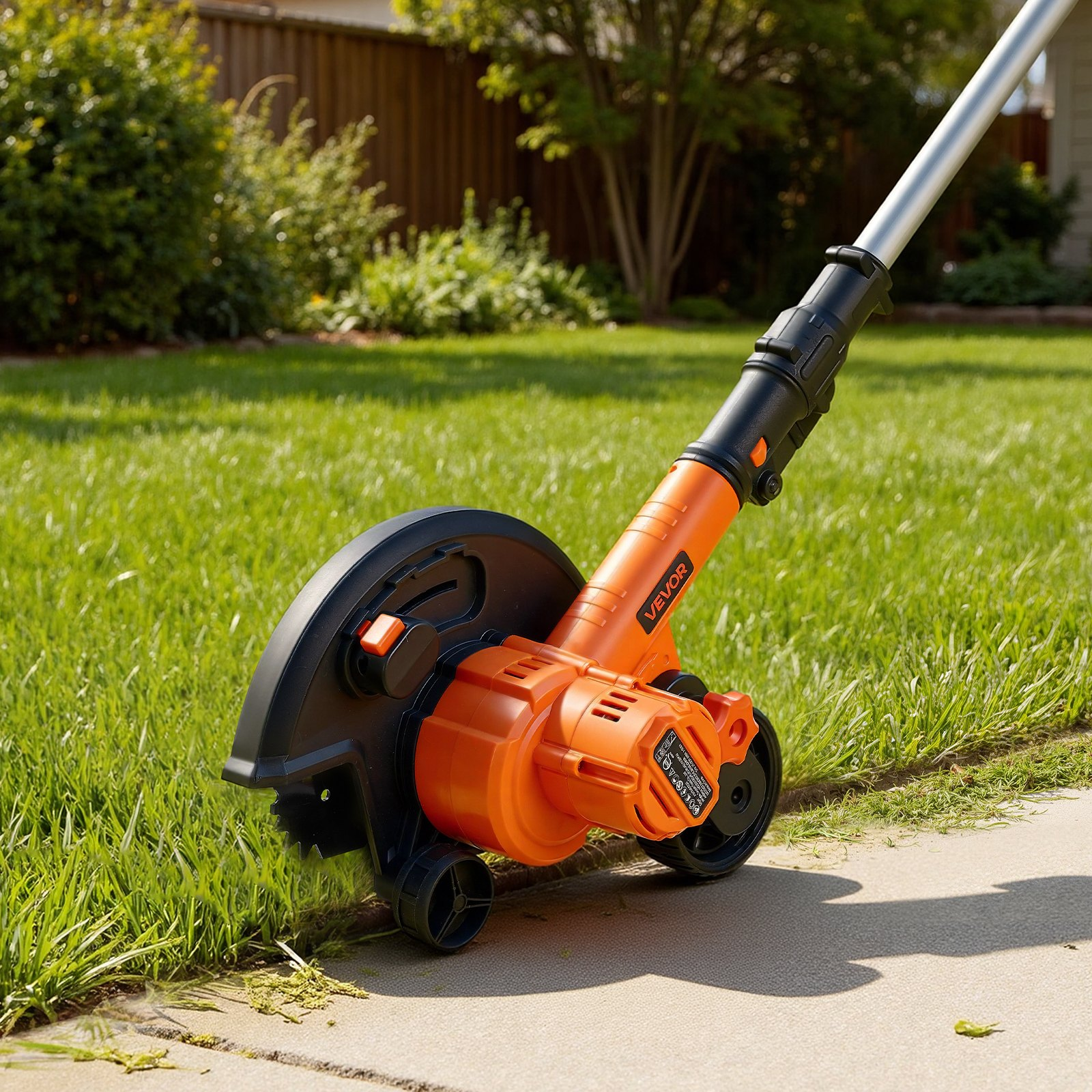 Cordless Lawn Edger 8.8" Blade Battery Powered w/ 4000mAh Charger