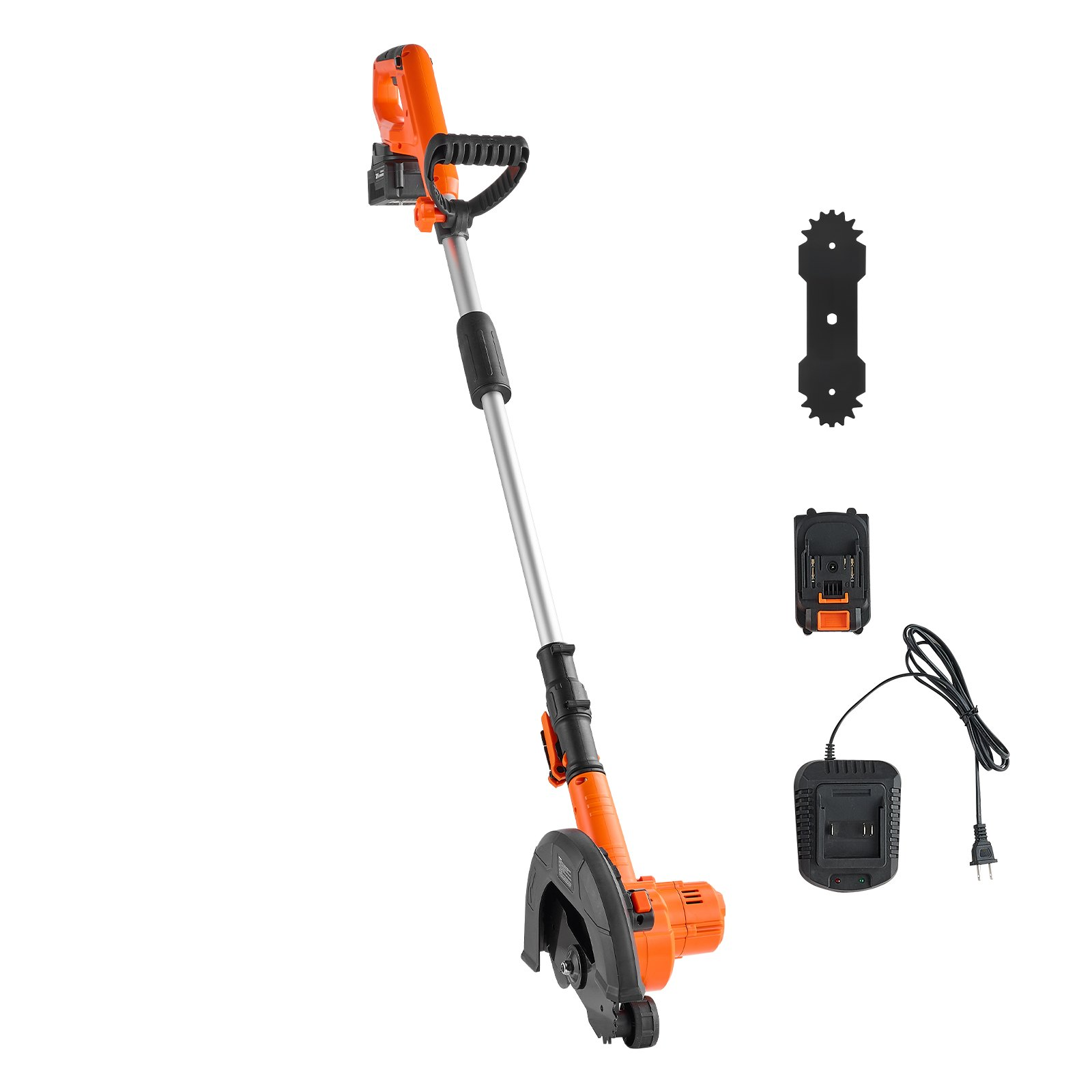 Cordless Lawn Edger 8.8" Blade Battery Powered w/ 4000mAh Charger