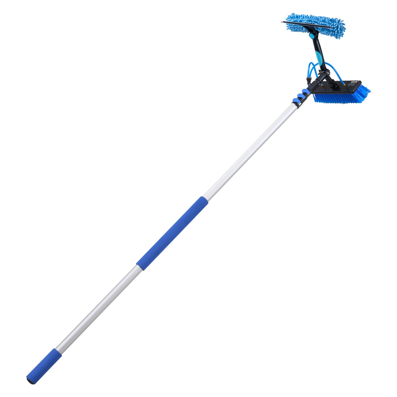 Solar Panel Cleaning Kit, 20 ft, Water Fed Pole Kit with Cleaning Brush, Windows