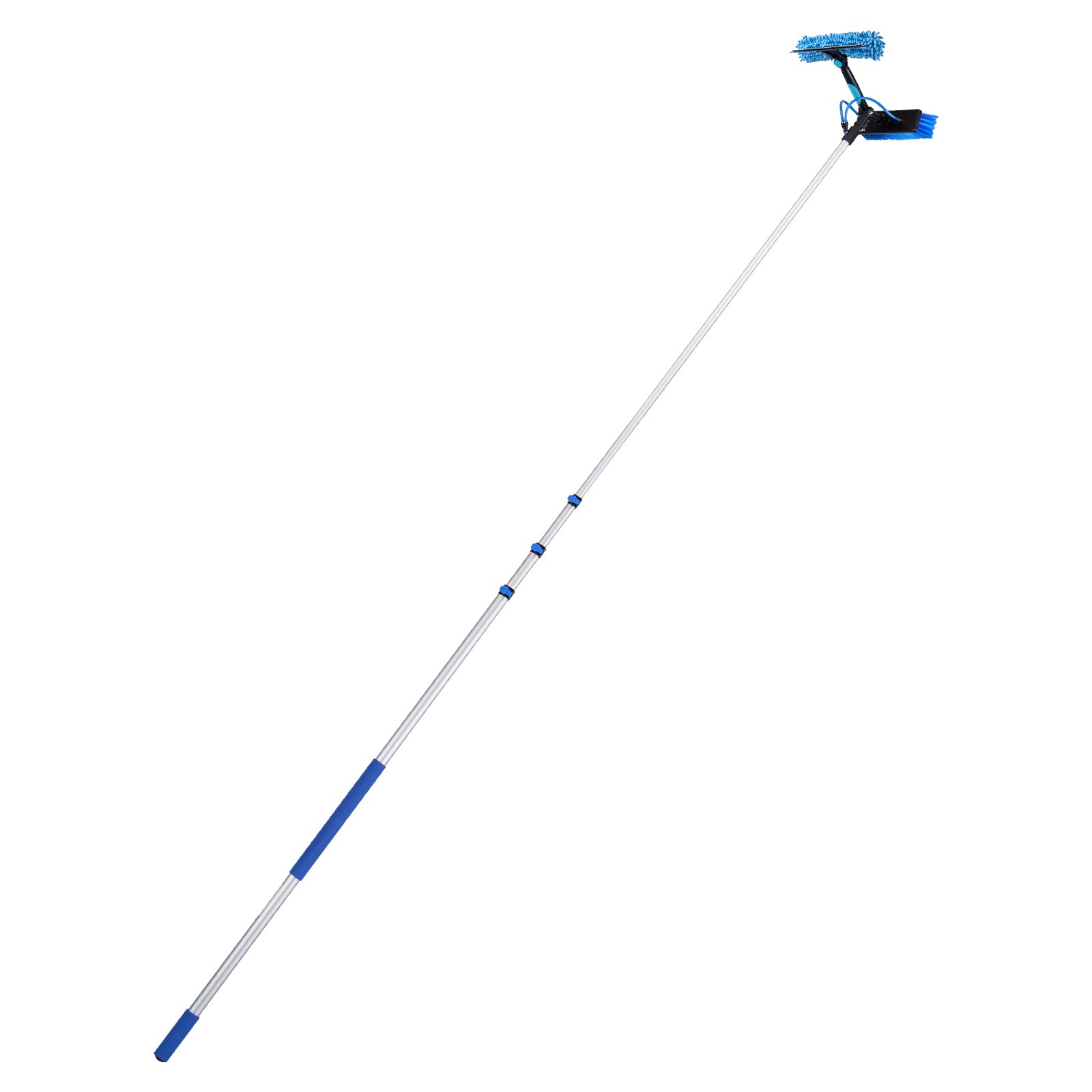 Solar Panel Cleaning Kit, 20 ft, Water Fed Pole Kit with Cleaning Brush, Windows