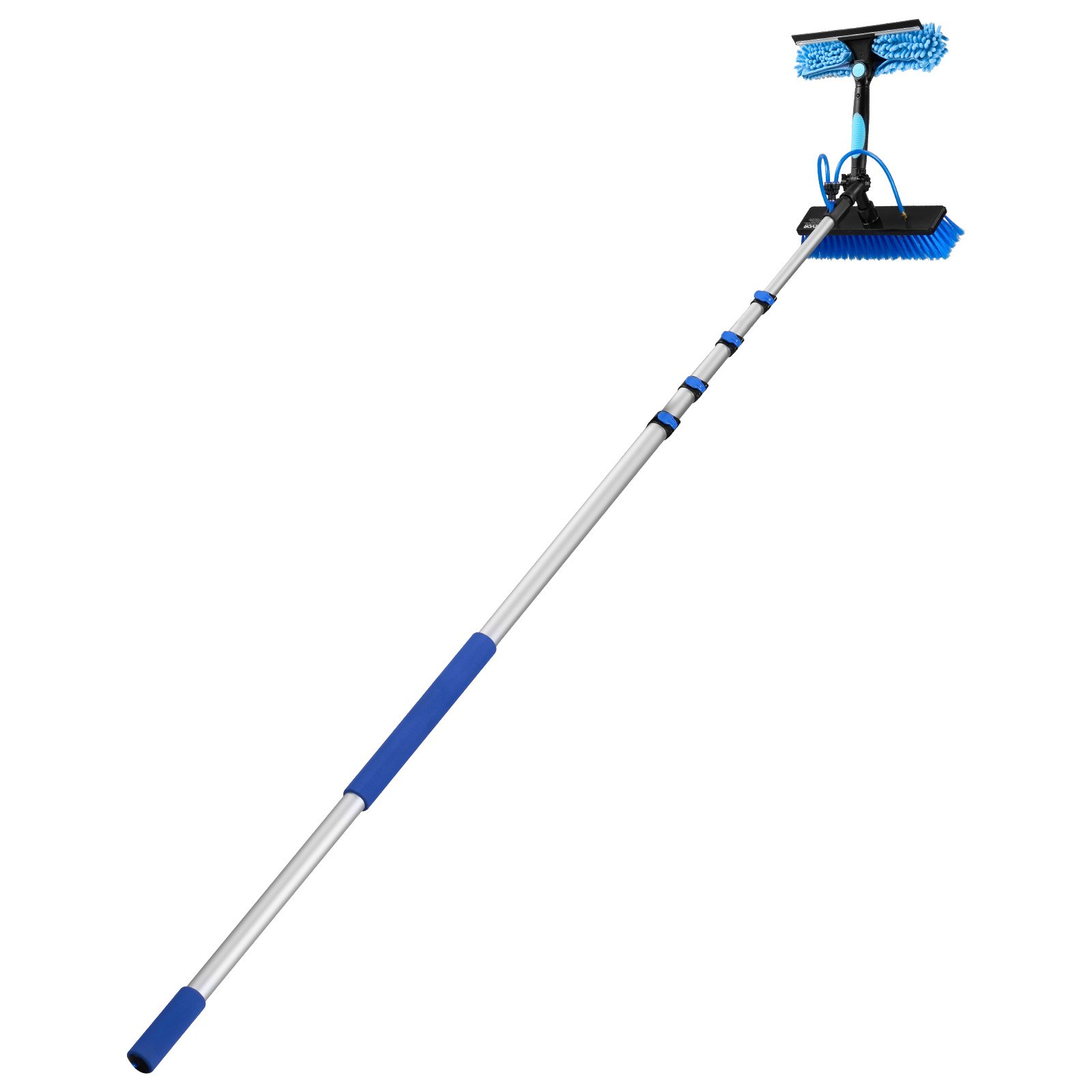 Solar Panel Cleaning Kit, 24 ft, Water Fed Pole Kit with Cleaning Brush, Windows