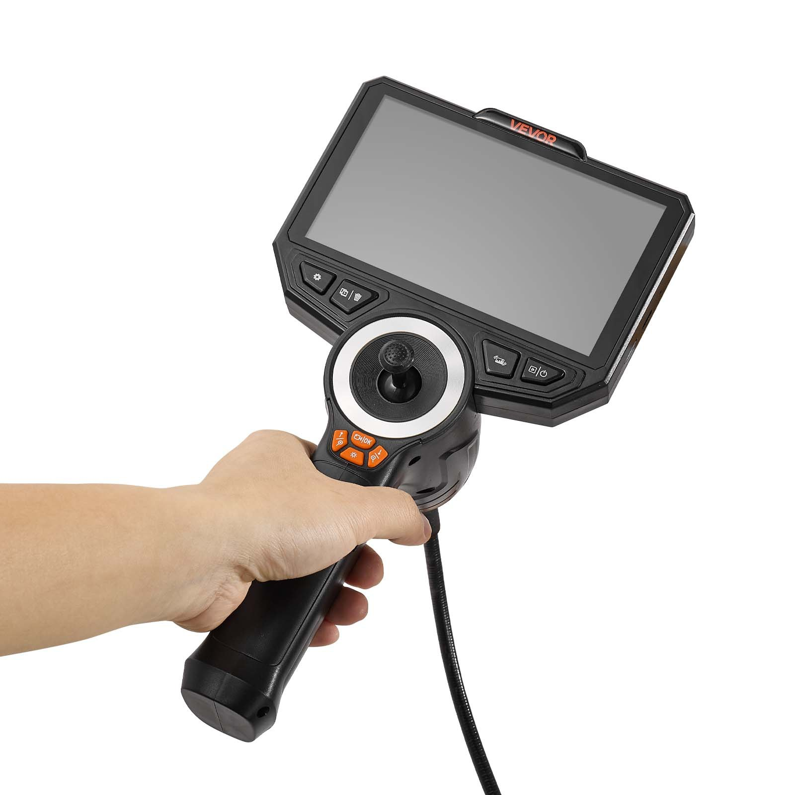 Articulating Endoscope with Light, Plumbing (4.9FT Snake Cable)
