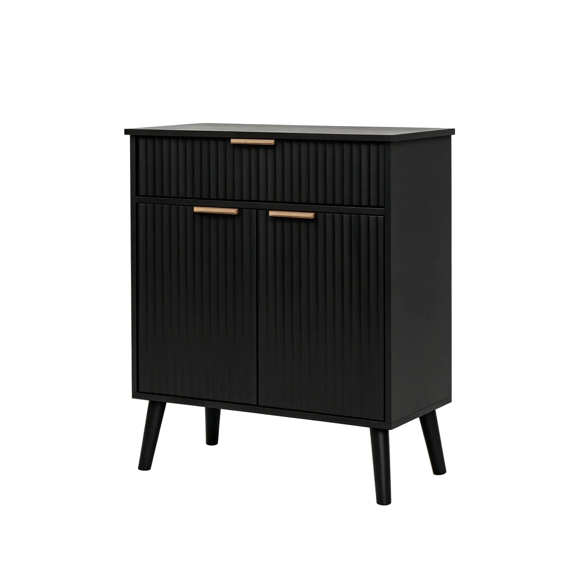 Two-Door Wooden Buffet Cabinet with Storage Drawer - view 9
