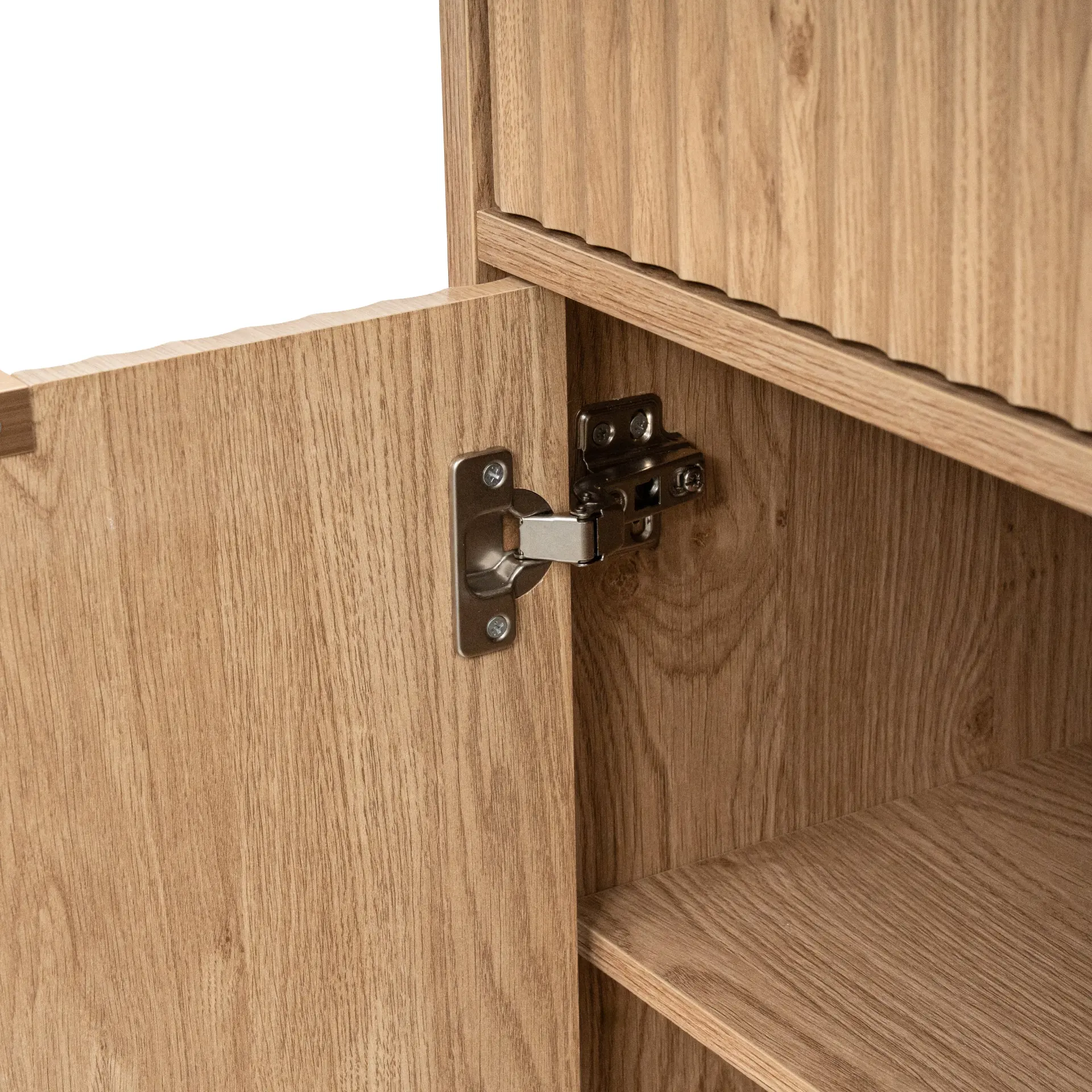 Two-Door Wooden Buffet Cabinet with Storage Drawer - view 24