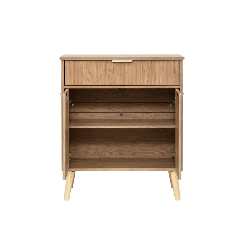 Two-Door Wooden Buffet Cabinet with Storage Drawer thumbnail 26