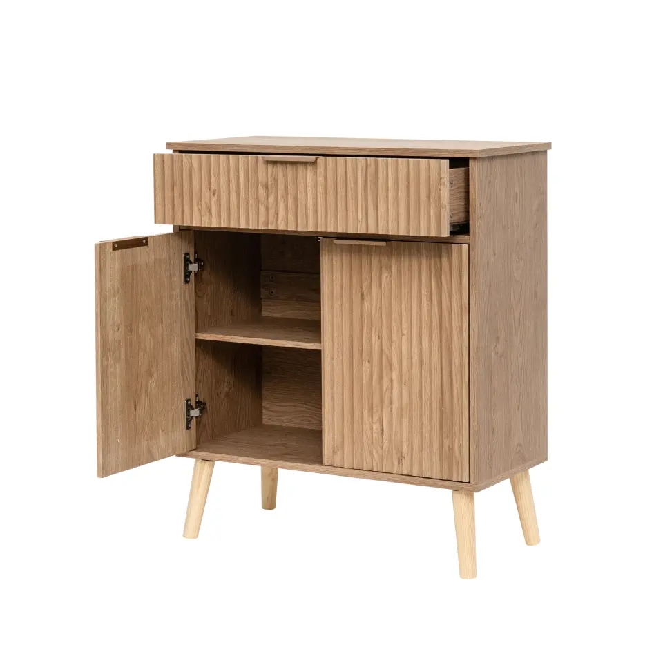 Two-Door Wooden Buffet Cabinet with Storage Drawer thumbnail 28