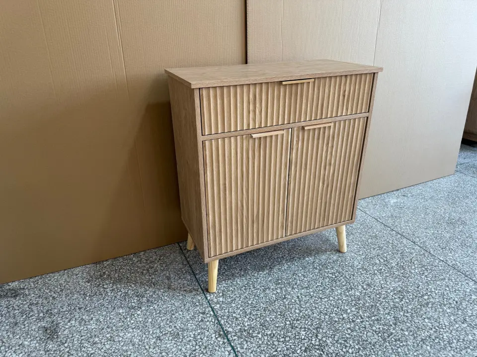 Two-Door Wooden Buffet Cabinet with Storage Drawer thumbnail 33