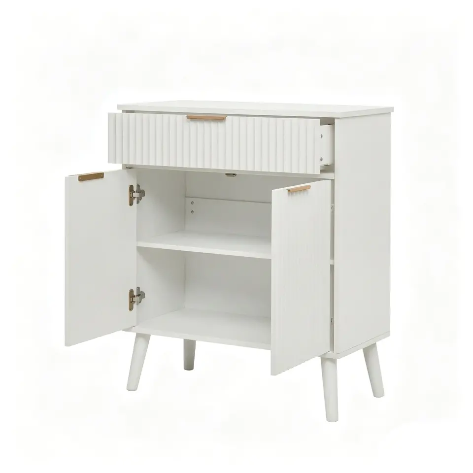 Two-Door Wooden Buffet Cabinet with Storage Drawer thumbnail 44