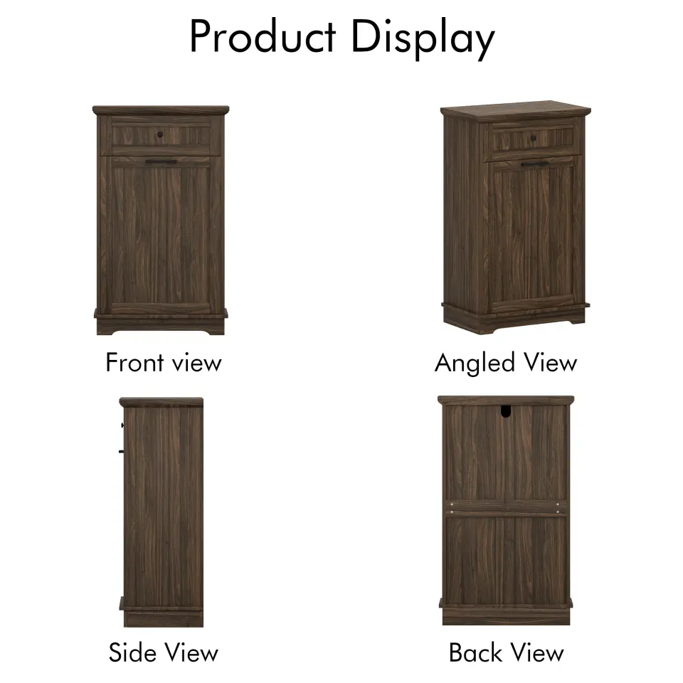 Freestanding Tilt-Out Ten-Gallon Concealed Trash Cabinet thumbnail 19
