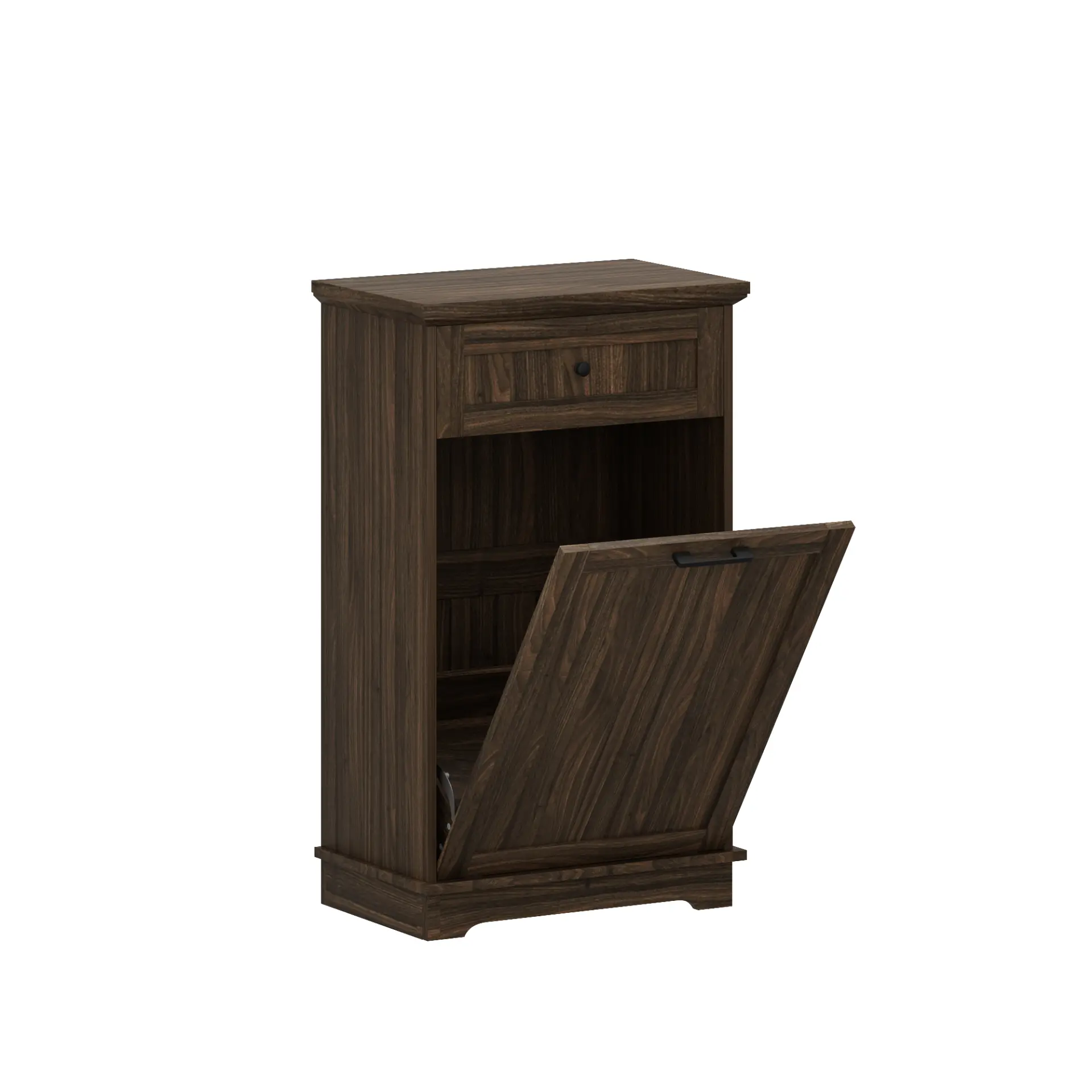 Freestanding Tilt-Out Ten-Gallon Concealed Trash Cabinet - view 20