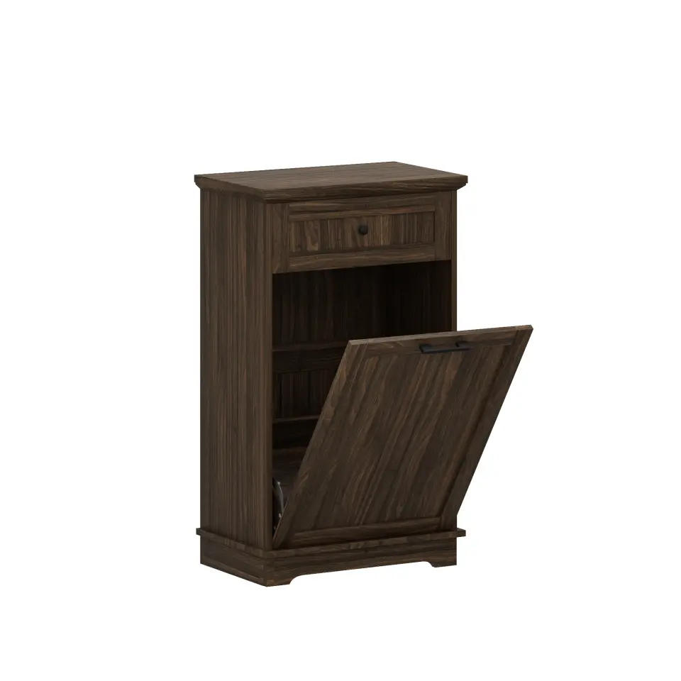 Freestanding Tilt-Out Ten-Gallon Concealed Trash Cabinet thumbnail 20