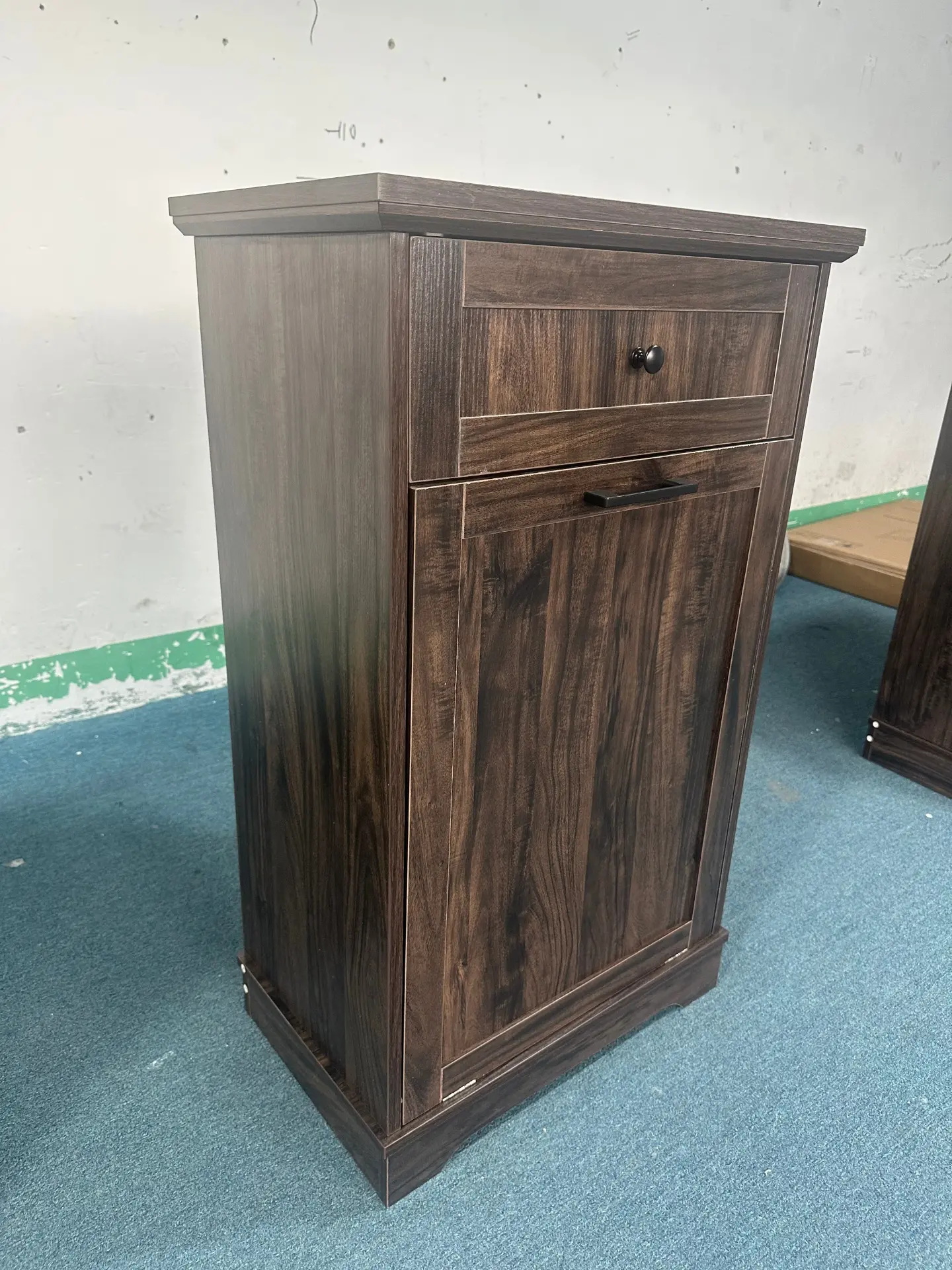 Freestanding Tilt-Out Ten-Gallon Concealed Trash Cabinet - view 26