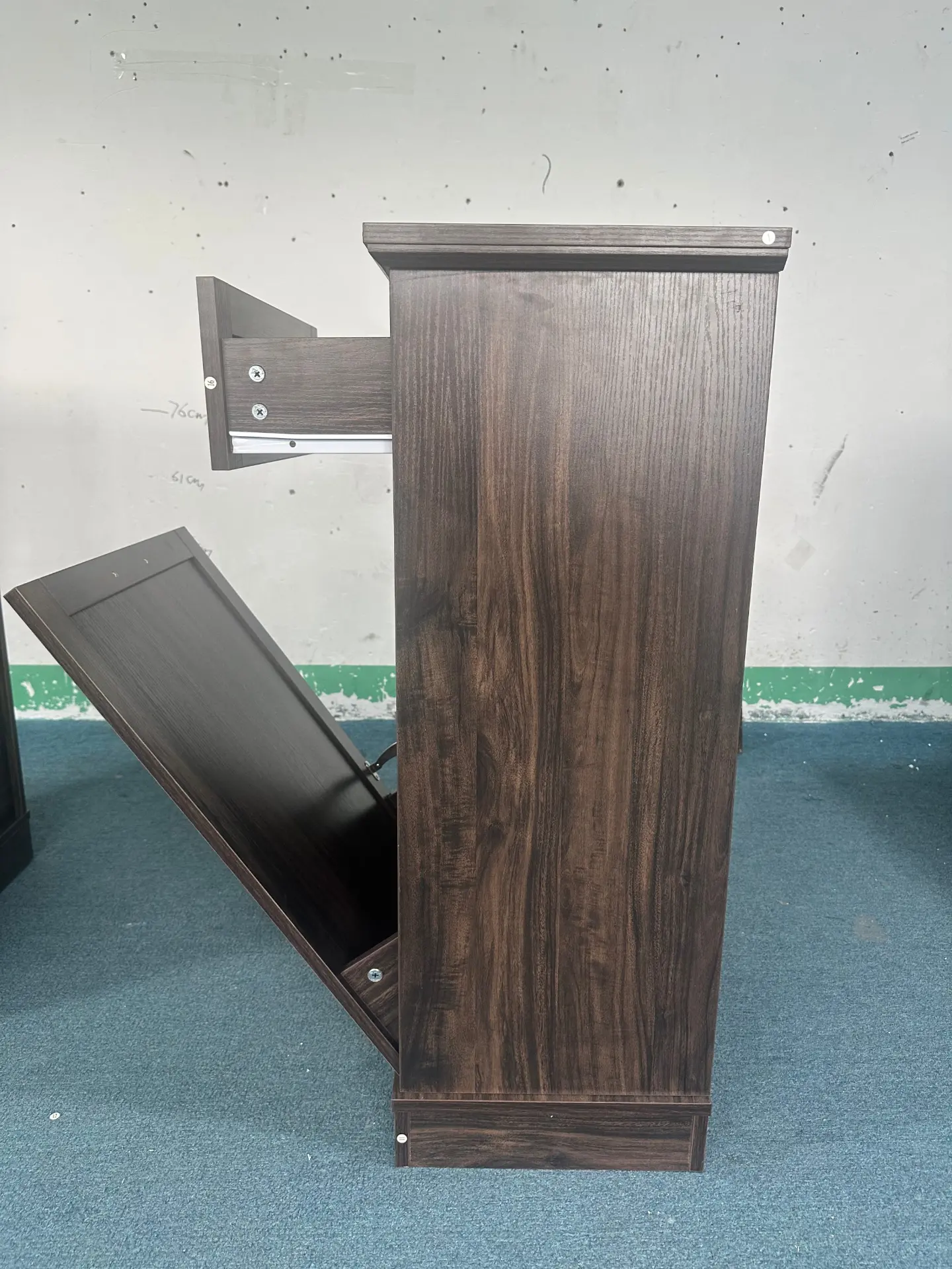 Freestanding Tilt-Out Ten-Gallon Concealed Trash Cabinet - view 27