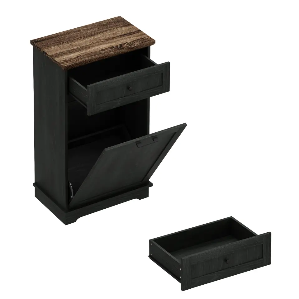 Freestanding Tilt-Out Ten-Gallon Concealed Trash Cabinet thumbnail 57
