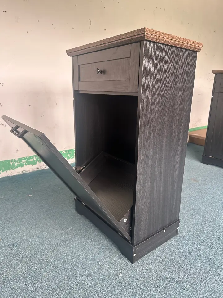 Freestanding Tilt-Out Ten-Gallon Concealed Trash Cabinet thumbnail 65