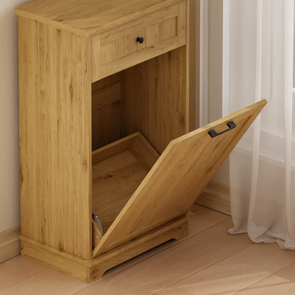Freestanding Tilt-Out Ten-Gallon Concealed Trash Cabinet thumbnail 74