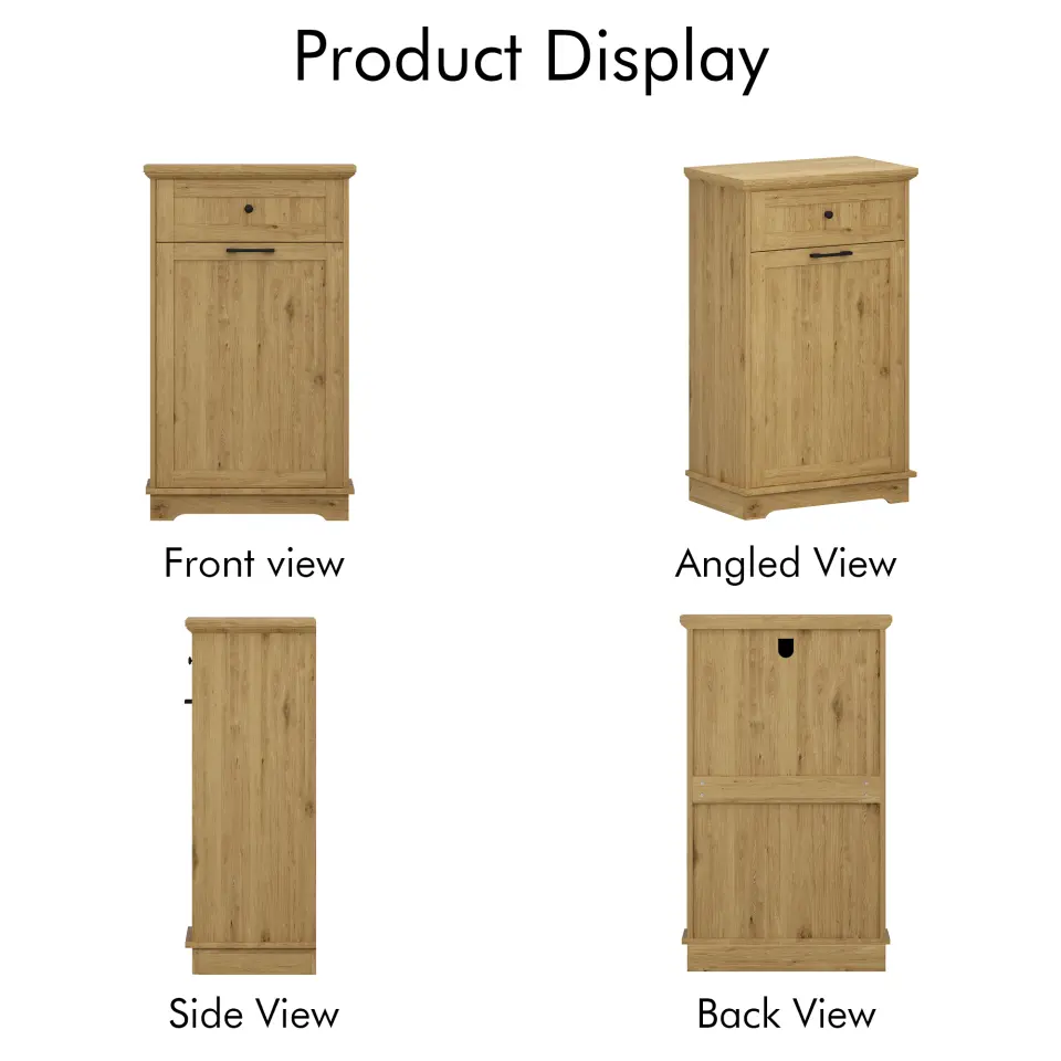 Freestanding Tilt-Out Ten-Gallon Concealed Trash Cabinet thumbnail 83