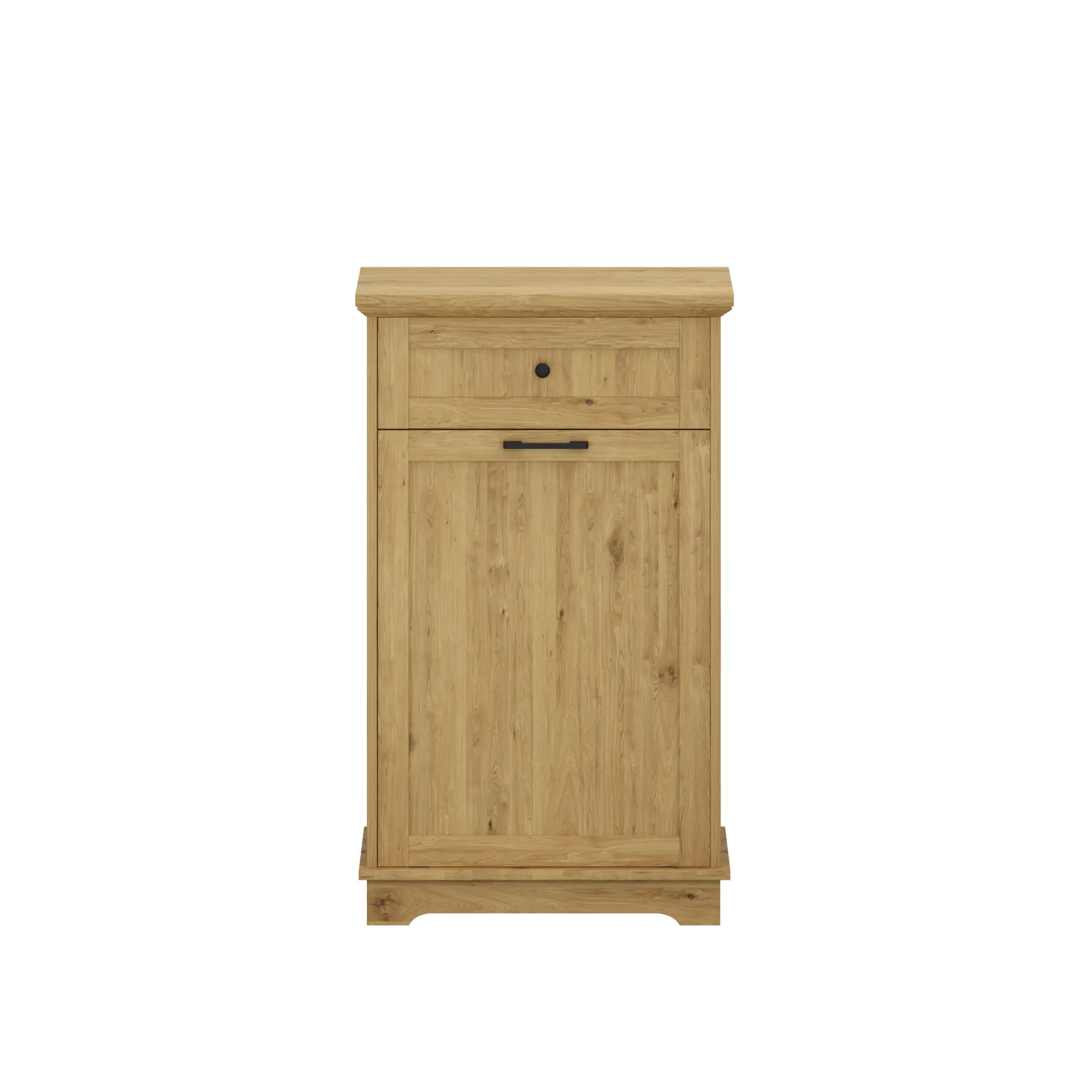 Freestanding Tilt-Out Ten-Gallon Concealed Trash Cabinet - view 86