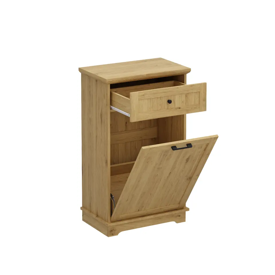 Freestanding Tilt-Out Ten-Gallon Concealed Trash Cabinet thumbnail 88