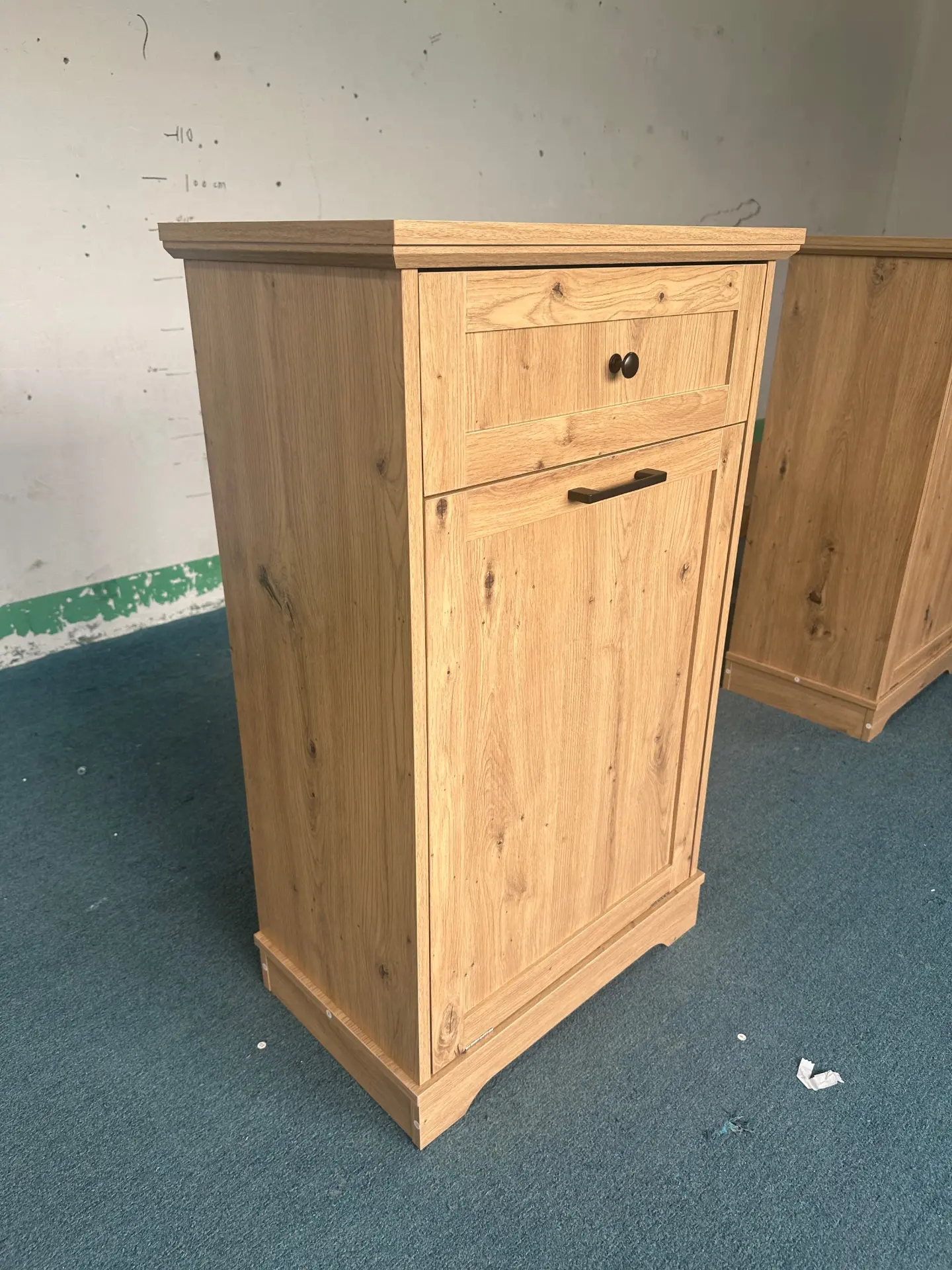 Freestanding Tilt-Out Ten-Gallon Concealed Trash Cabinet - view 91