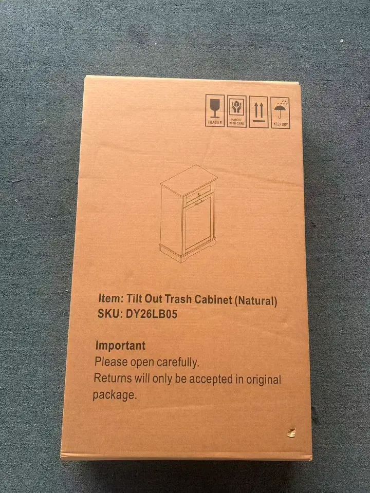 Freestanding Tilt-Out Ten-Gallon Concealed Trash Cabinet thumbnail 99
