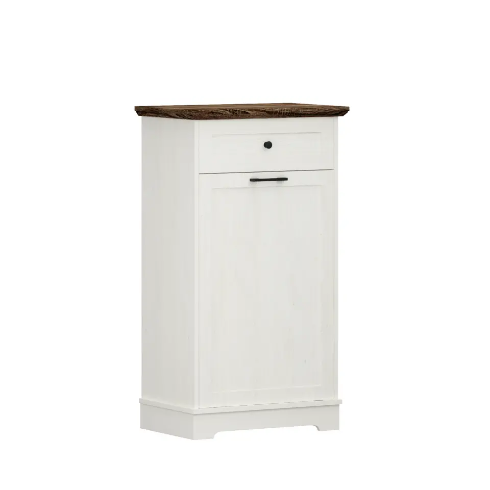 Two-Tone Tilt-Out Concealed Kitchen Trash Cabinet thumbnail 23