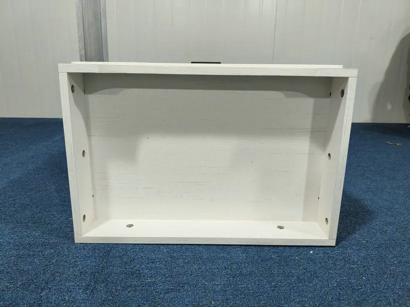 Two-Tone Tilt-Out Concealed Kitchen Trash Cabinet - view 31