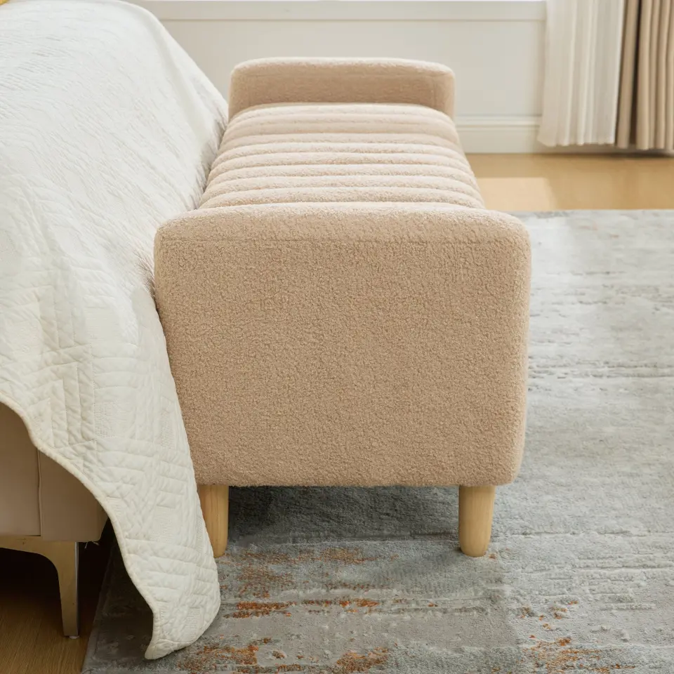 Teddy Upholstered Flip-Top Storage Entryway Bench thumbnail 28