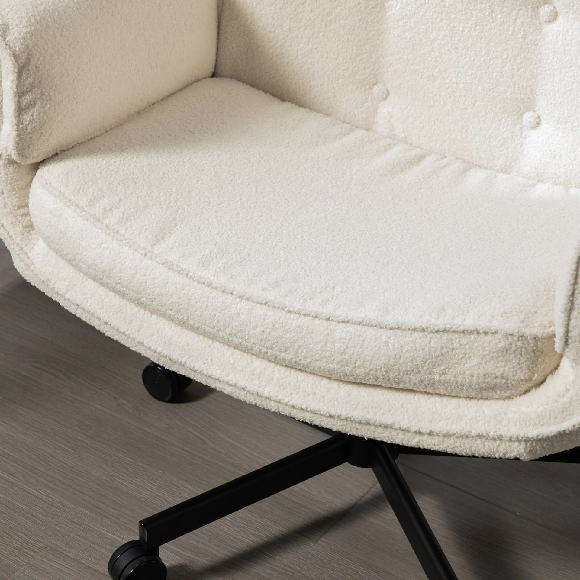 Ergonomic High-Back Swivel Office Chair with Headrest - view 13