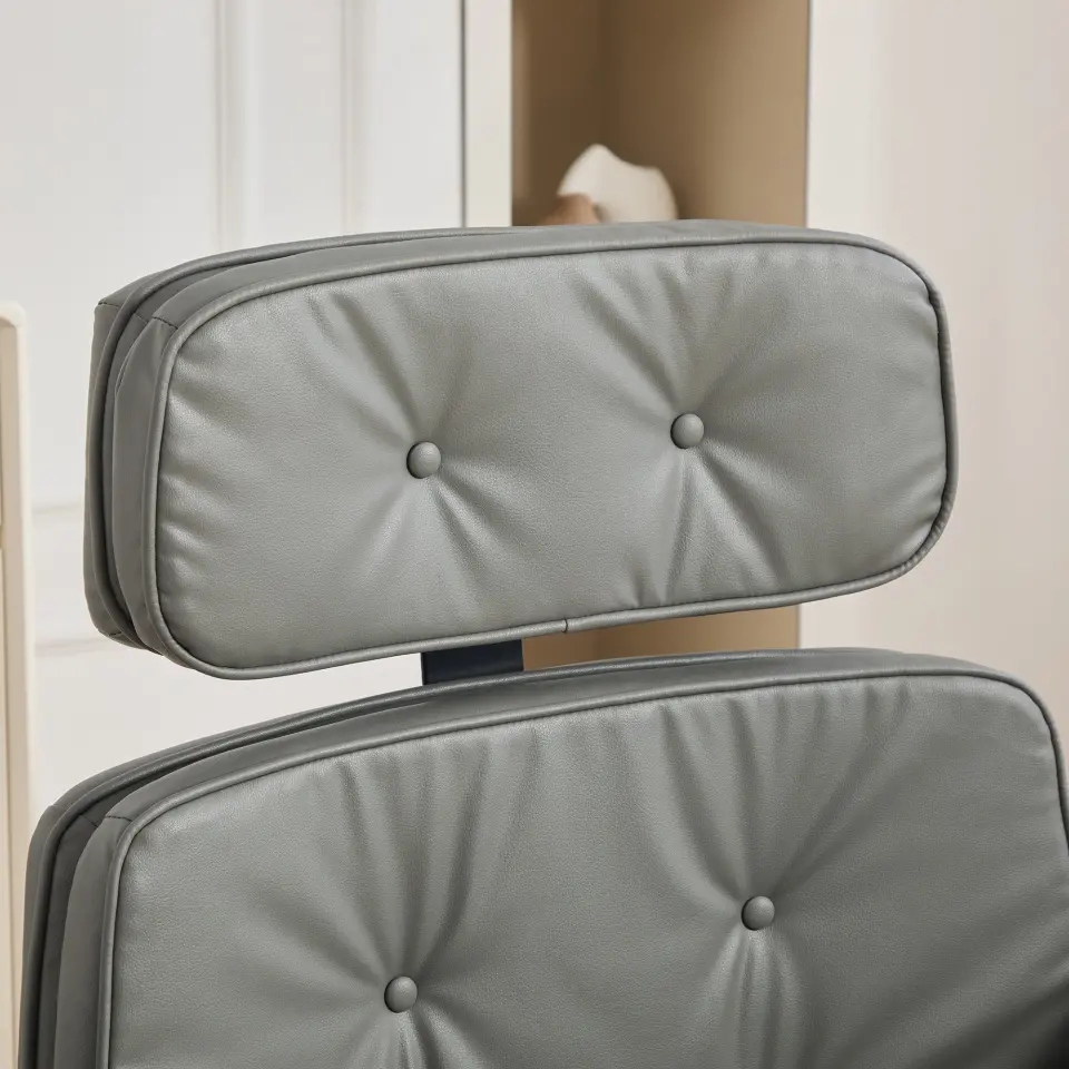 Ergonomic High-Back Swivel Office Chair with Headrest thumbnail 23