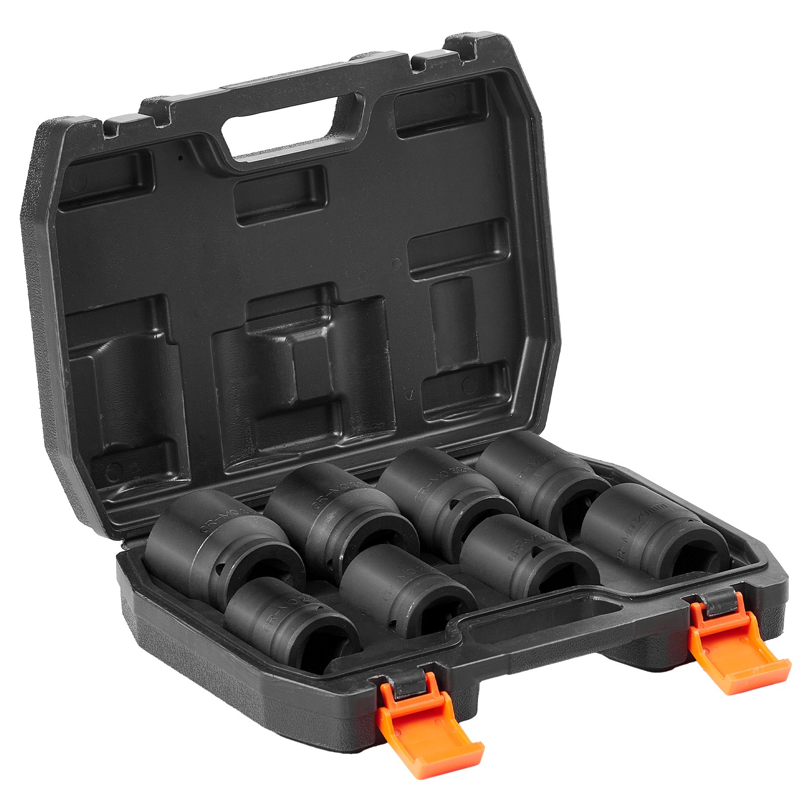 VEVOR Axle Nut Impact Socket Set 3/4" Drive 6-Point 8PCS Metric Spindle Socket - Picture 9 of 10