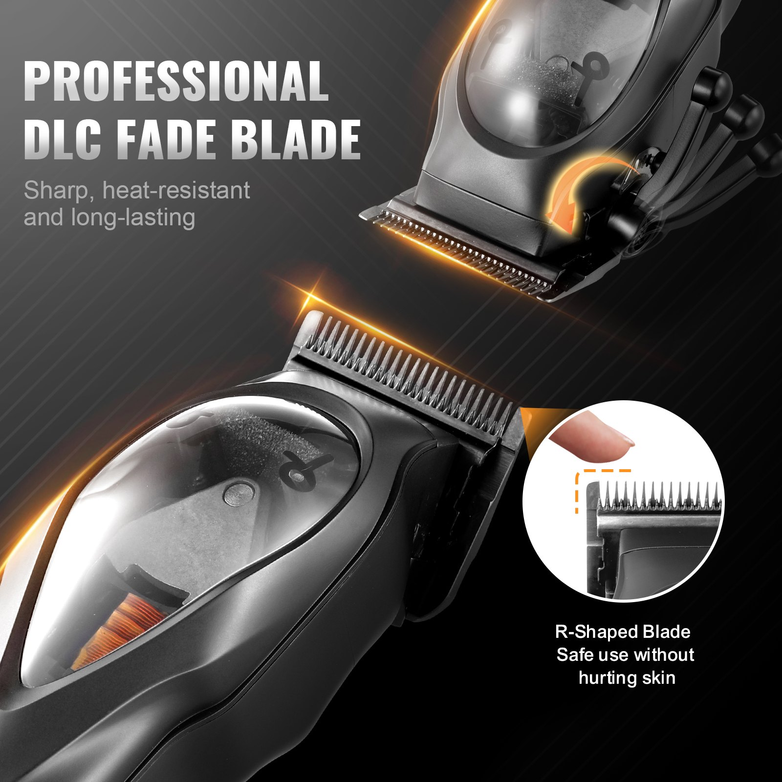 Professional Hair Clipper for Men – High-Performance Barber Clippers with 10,000