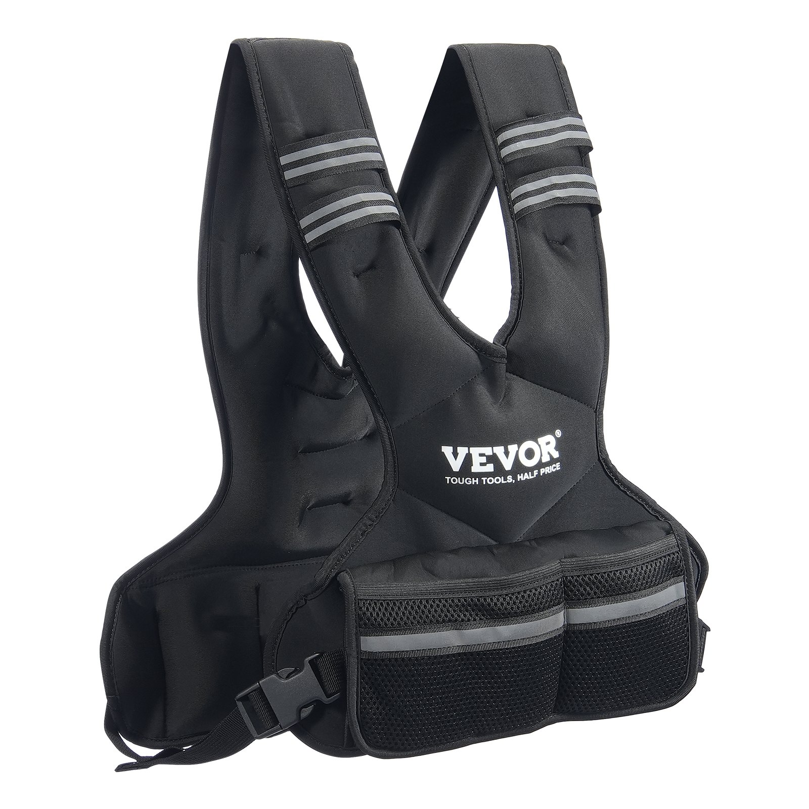 VEVOR 11-20lb Adjustable Weighted Vest for Men Women Strength Training Running