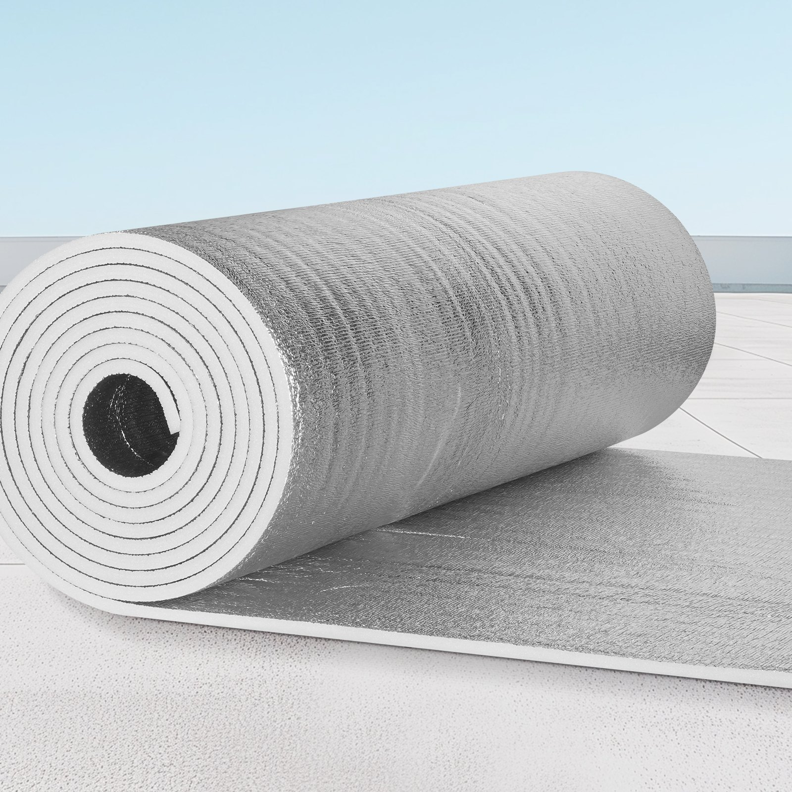 Double Reflective Insulation Roll, Thermal Insulation Roll for Window RV Roof