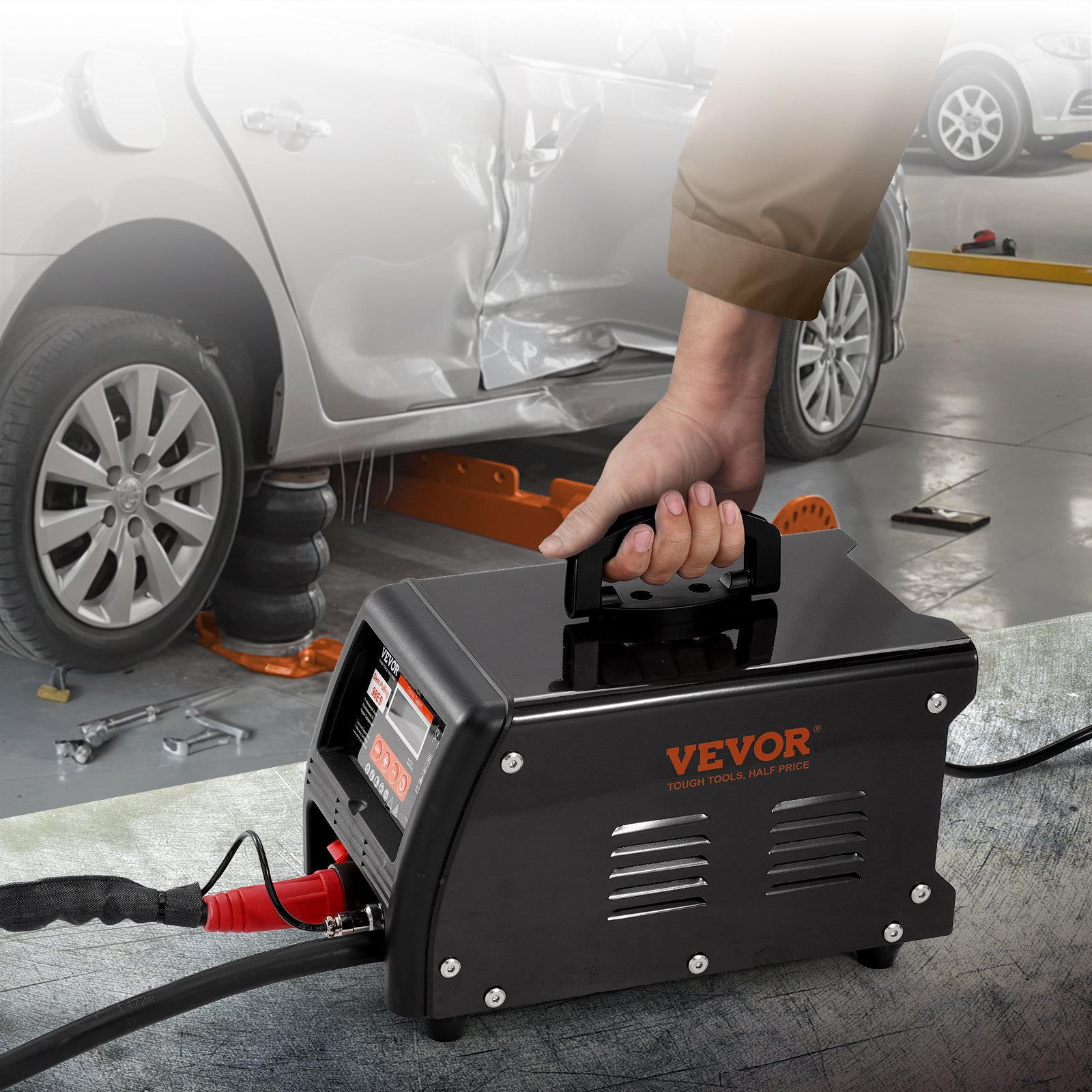 VEVOR Stud Welder Dent Repair Kit 3KW Spot Welder Dent Puller Machine 9 Modes - Picture 7 of 11