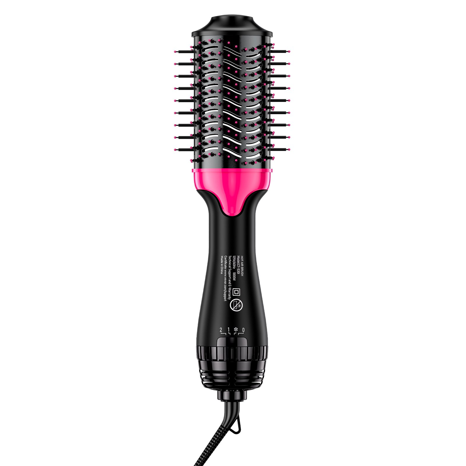 Hair Blow Dryer Brush - Ionic Hair Dryer & Styler with 2.56" Oval Barrel