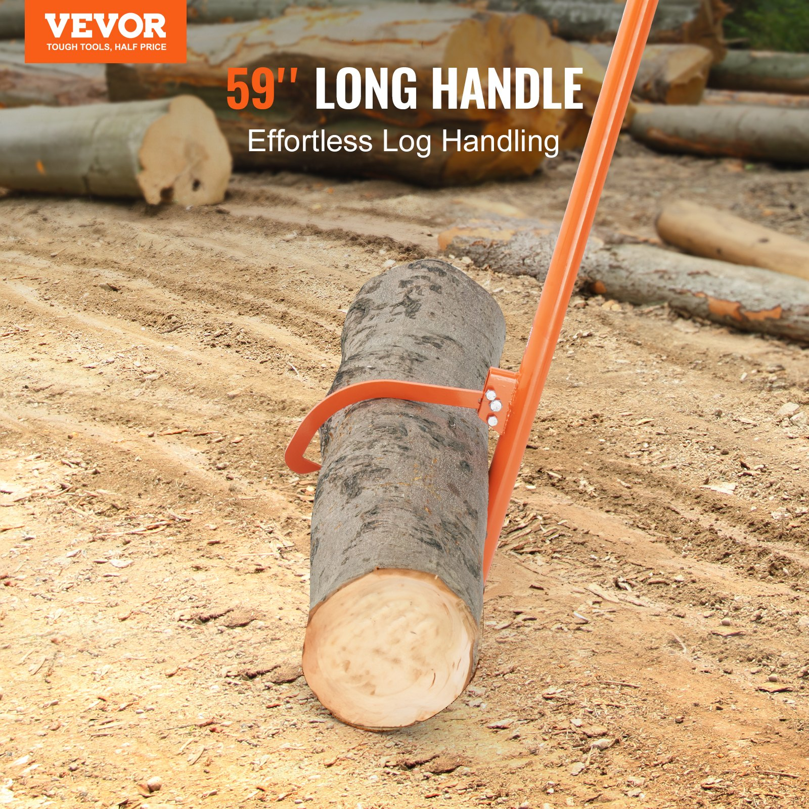 Cant Hook Tool, 59 in, Dual Function Log Handler for Rolling and ...