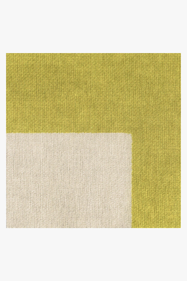 Moden Chartreuse Tufted Rug