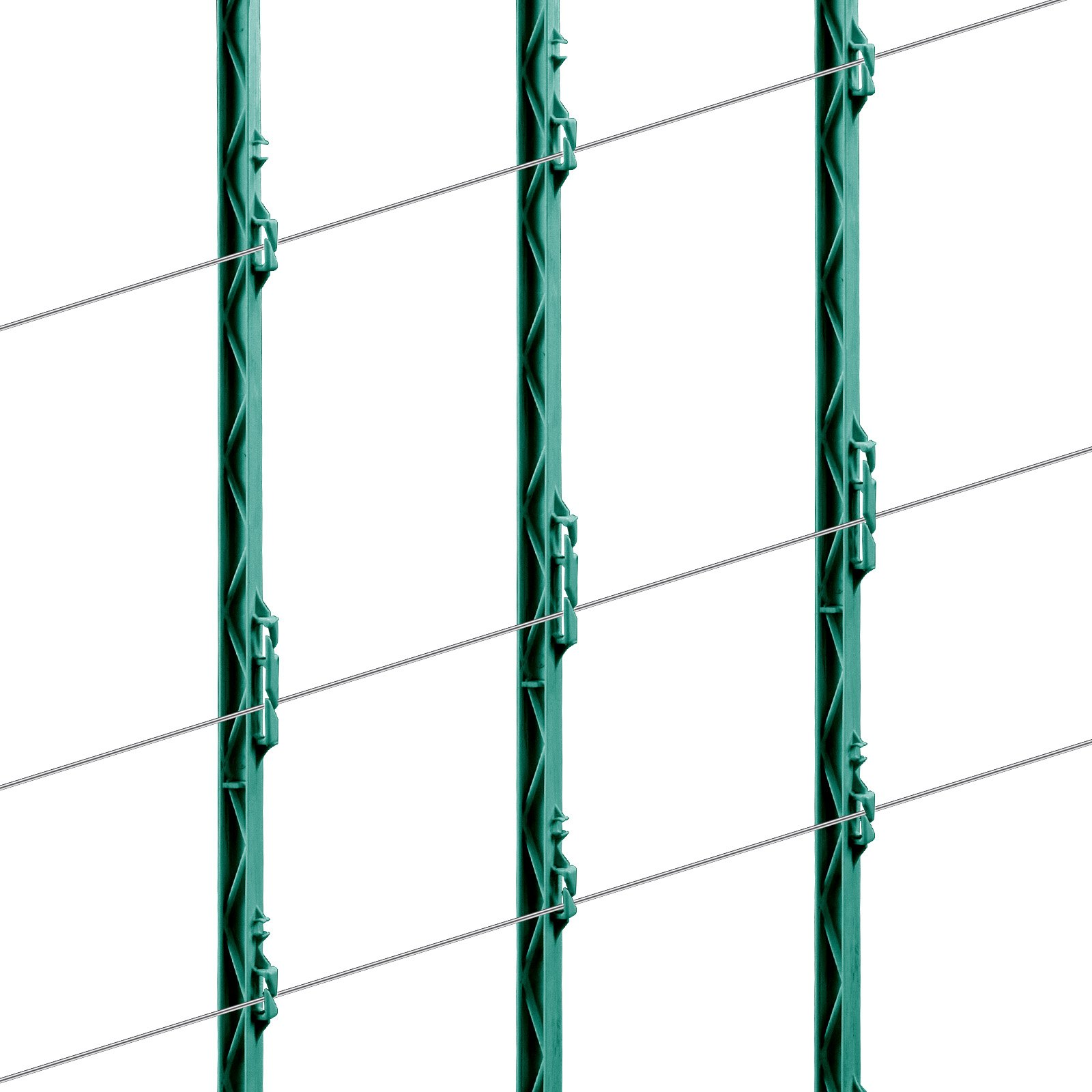 Alambre de aluminio 1640 pies 500 m para cercas eléctricas para ganado equino 126 - Imagen 10 de 10